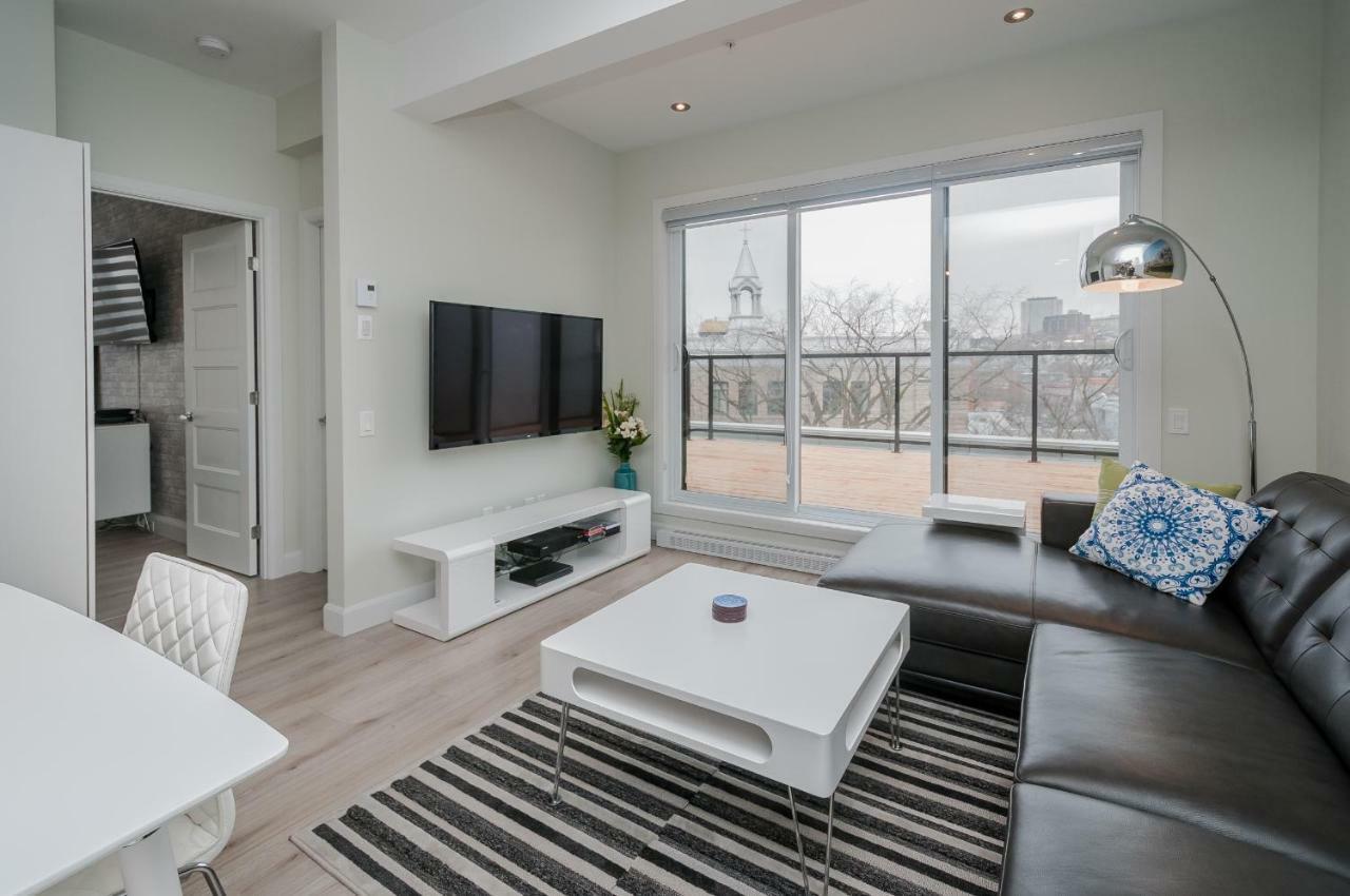 Penthouse On Charest - With Parking And Gym Apartman Québec Kültér fotó