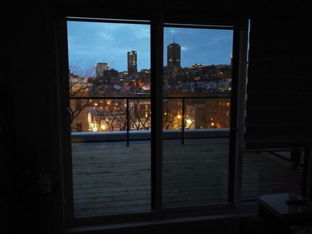 Penthouse On Charest - With Parking And Gym Apartman Québec Kültér fotó