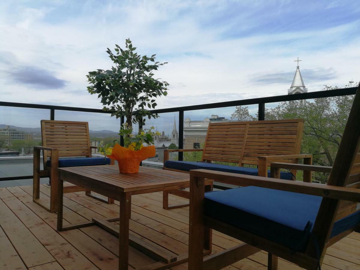 Penthouse On Charest - With Parking And Gym Apartman Québec Kültér fotó